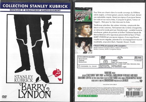 Dvd barry lyndon - lyndon, ryan