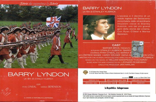 Barry lyndon stanley kubrick - -,